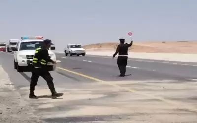 قطع السير من محطة الزميلة الأمنية