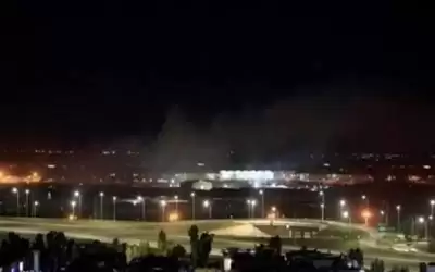 هجوم صاروخي يشعل حريقا بمصفاة نفط