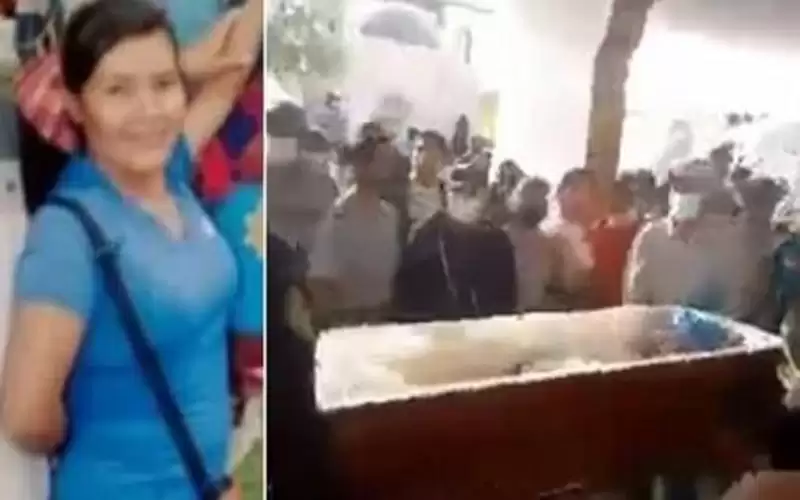 شاهد امرأة تعود من الموت وتصيب