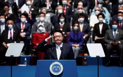 الرئيس الكوري الجديد يؤدي اليمين الدستورية