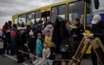 ثلثا سكان كييف عادوا بعد نزوحهم