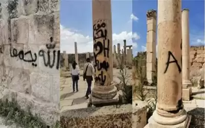 توقيف شخص اسبوعا بجرمي تخريب وتشويه