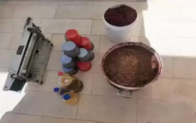 ضبط معمل معسل مقلد ونكهات سجائر