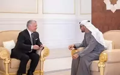 الملك: أمنياتي بالتوفيق لمحمد بن زايد