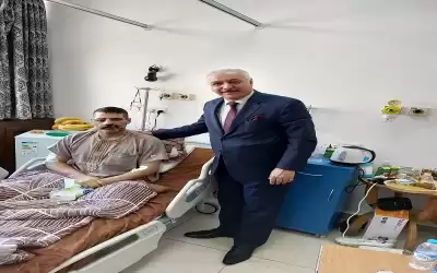 الشيخ غزوان العامري يعود العقيد الركن