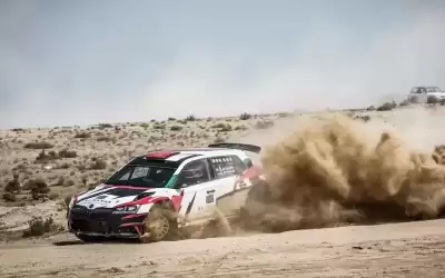 26 متسابقا في رالي الأردن رابع