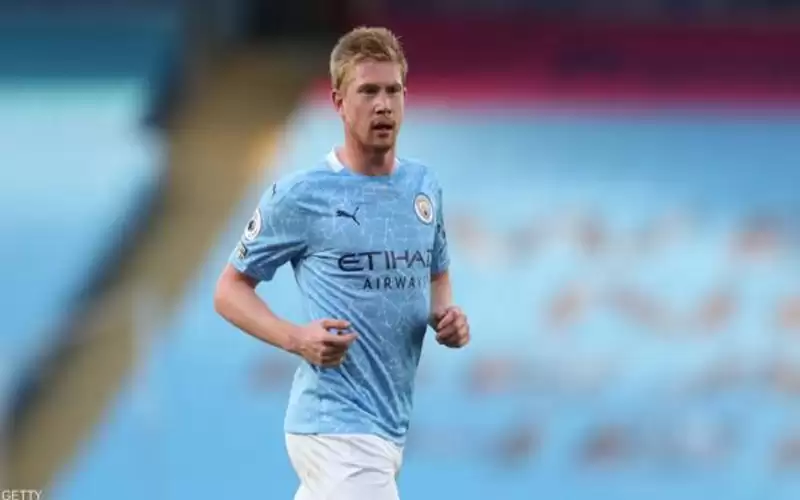 دي بروين يتفوق على صلاح ويحرز