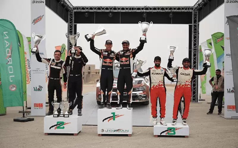 جمعة ينال لقب الرالي الوطني الثاني