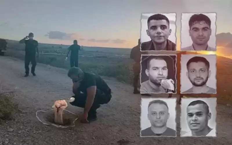 النطق بالحكم على الأسرى الستة من