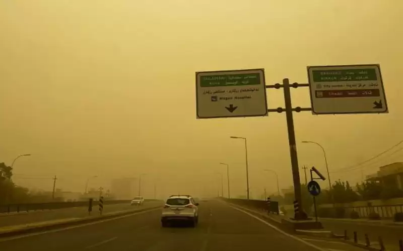 تعليق الرحلات الجوية في مطار أربيل