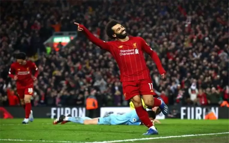 ليفربول يتغنى بأهداف محمد صلاح في