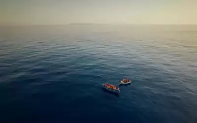 75 مفقودا بعد غرق زورق قبالة