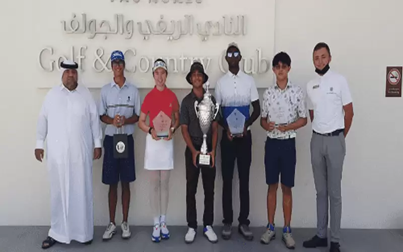 الأردني شناعة بطلا لـ أساتذة الغولف