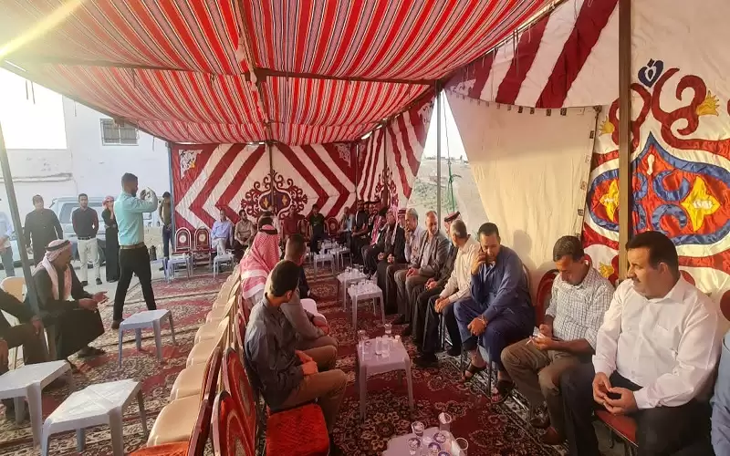 مباركة لعدي القبيلات بمناسبة عقد قرانه