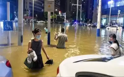 مصرع 8 أشخاص جراء الامطار في