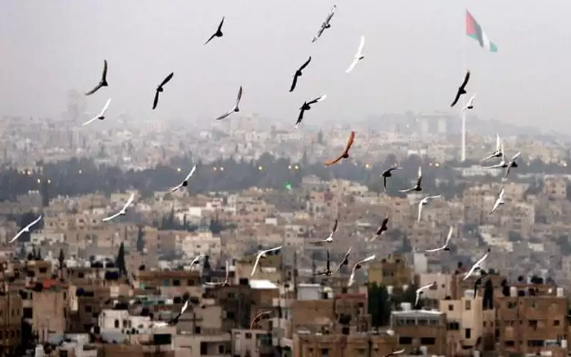 ارتفاع على درجات الحرارة نهارا وأجواء