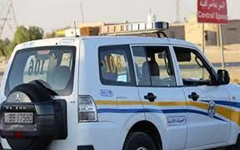 ضبط حدث يقود مركبة على الطريق
