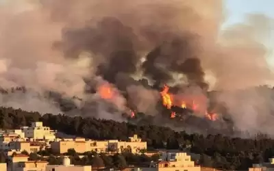 الأمن يكشف سبب حريق الكمالية ..