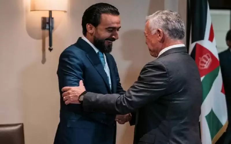الملك يستقبل الحلبوسي ويؤكد متانة العلاقات