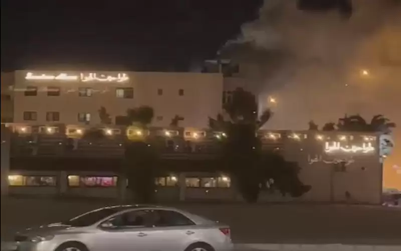 طواحين الهواء: حريق بسيط بلا اضرار