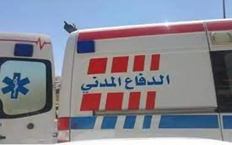 إصابة سيدة وطفل جراء انقلاب مركبة