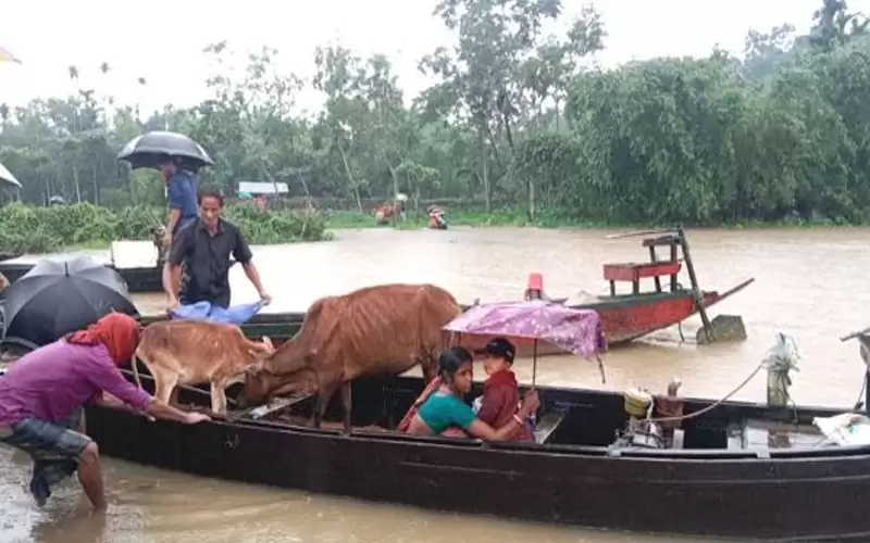 الفيضانات تحاصر نحو مليوني شخص في