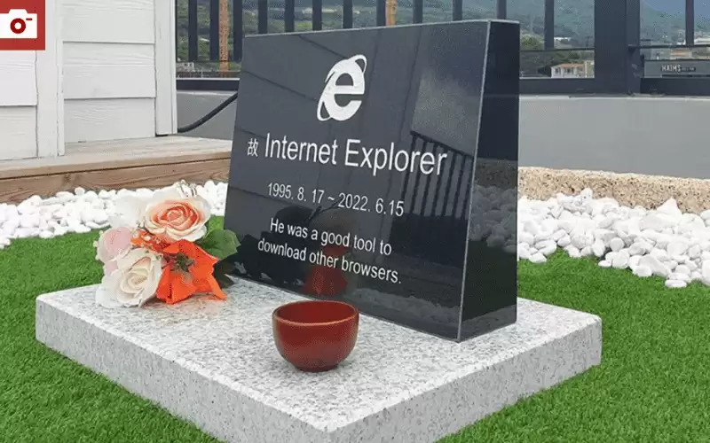 شاب كوري يكرم إنترنت إكسبلورر بأغرب