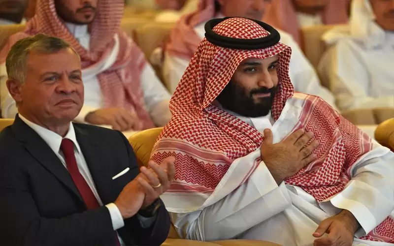 وصول محمد بن سلمان الى الاردن