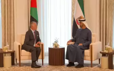 الملك يلتقي رئيس دولة الإمارات العربية
