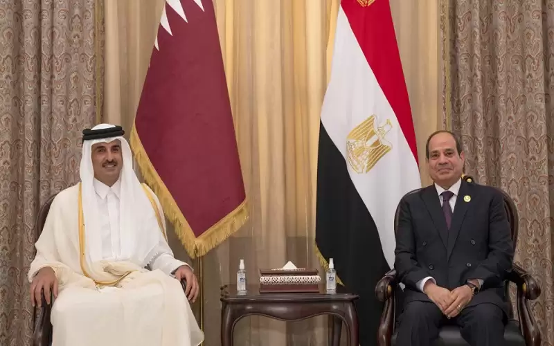 أمير قطر يتوجه إلى مصر في