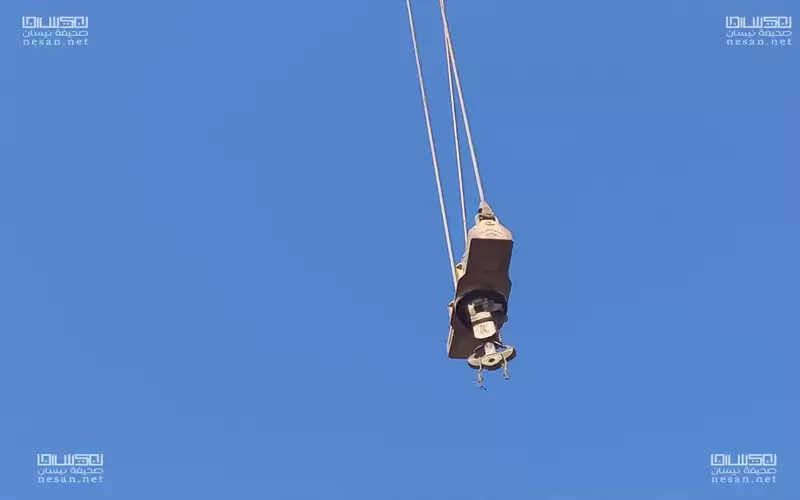 البدء بفحص حبل رافعة العقبة (صورة)