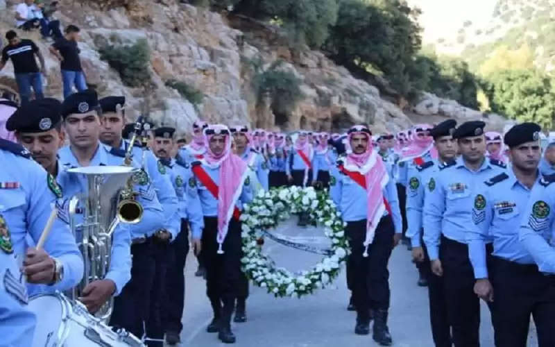 تشييع جثمان الشهيد الرقيب عدي الخرابشة