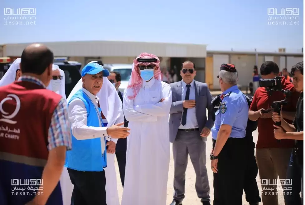 قطر توزع مساعدات لـ 35 ألف