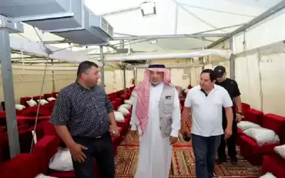 الخلايلة: الكهرباء لن تنقطع عن مخيمات