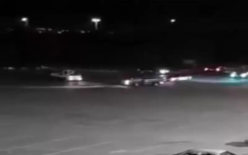 ضبط سائقين قاما بالتشحيط بساحة مستشفى