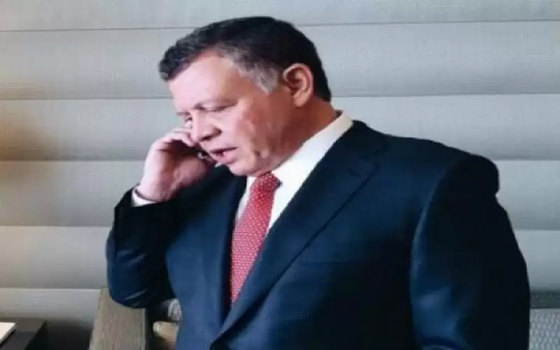 الملك يبحث مع رئيس الوزراء الإسرائيلي