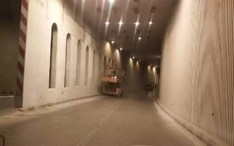 إعادة الحركة المرورية في نفق الثالث