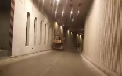 إعادة الحركة المرورية في نفق الثالث