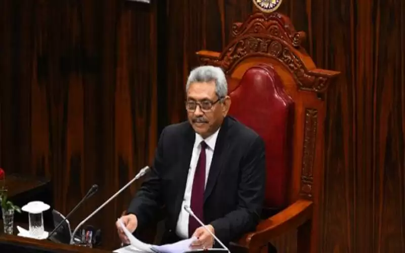 رئيس البرلمان السريلانكي يعلن قبول استقالة