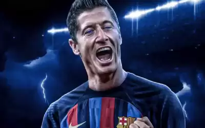 برشلونة يتعاقد مع ليفاندوفسكي رسميا