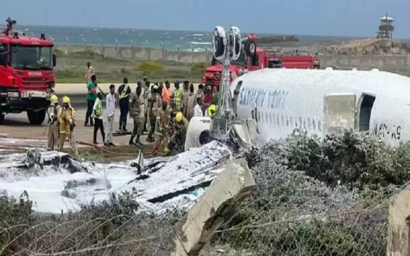 تحطم طائرة ركاب صومالية