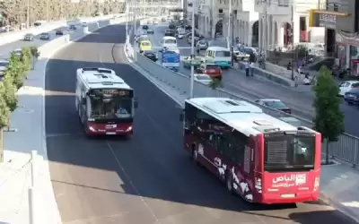 دمج مسارين للباص السريع وتعديل آخر