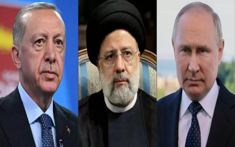 لقاء ثلاثي يجمع بوتين ونظيراه التركي