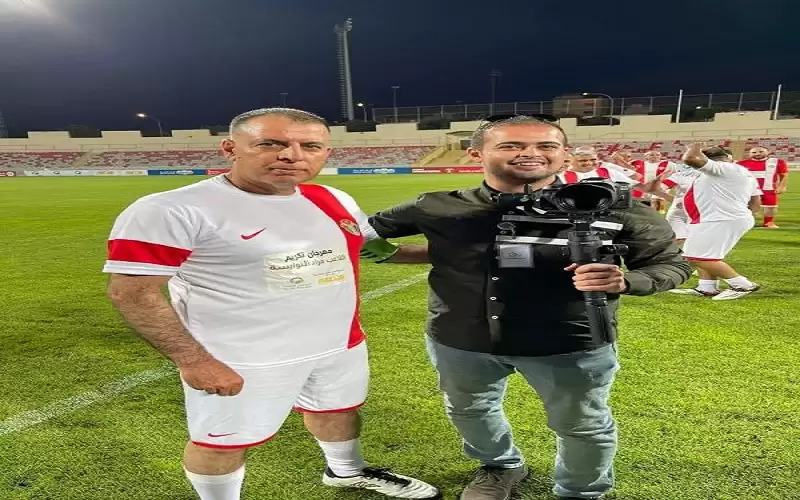 الفراية في مباراة اعتزال النوايسة