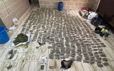 ضبط كميات كبيرة من المخدرات بالزرقاء