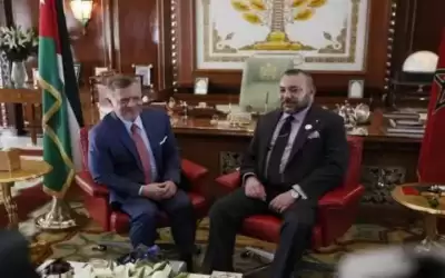 الملك يهنئ العاهل المغربي بذكرى الجلوس