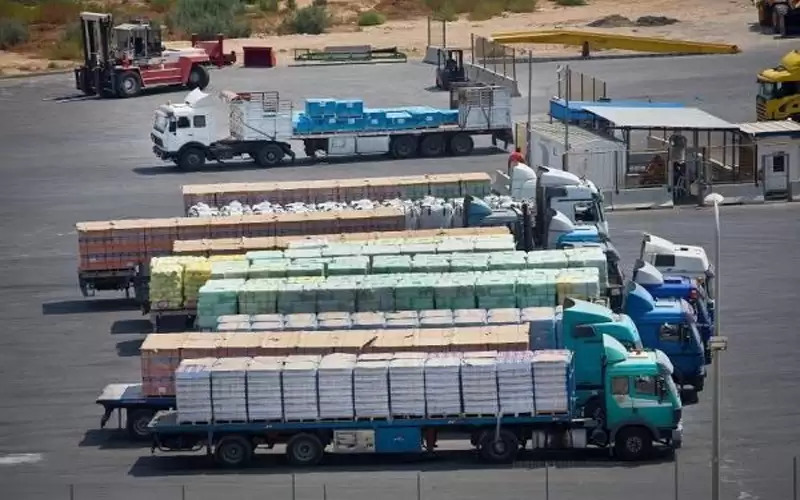 استئناف الشحن التجاري الفلسطيني عبر جسر