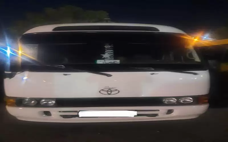 ضبط سائق حافلة عمومية لا يمتلك