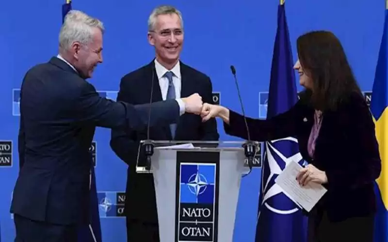 الولايات المتحدة تقر انضمام السويد وفنلندا