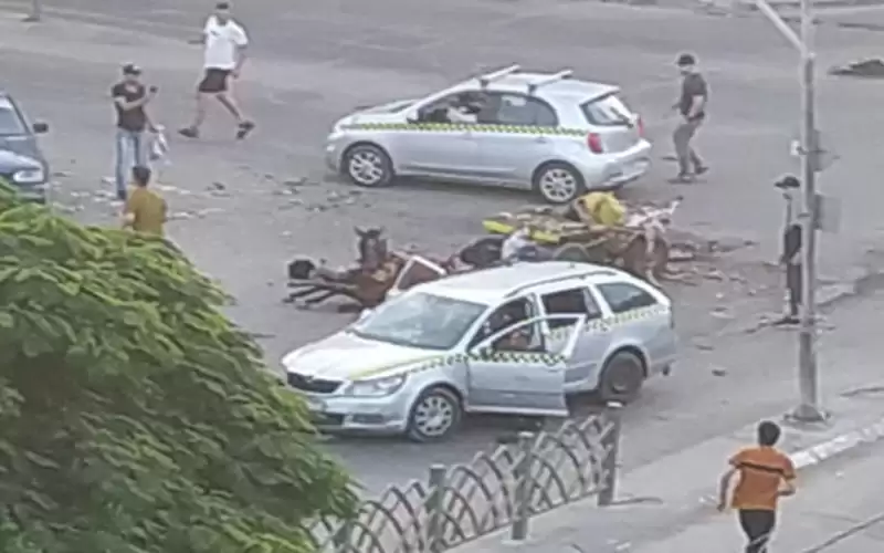 شهداء باستهداف مركبة بوسط غزة